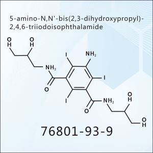 5 - amino - N, N '- bis (2,3 - dihidroxipropil) - 2,4,6 - triiodoisoftalamida